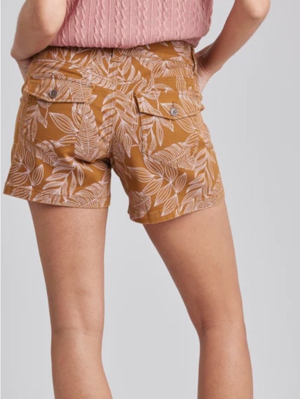 Supplies Tropical Print 5” Stretch Shorts Sz 14